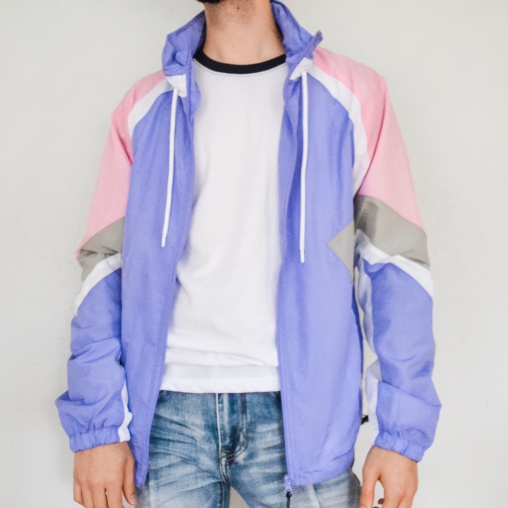 Nylon Jacket- Pink and Purple